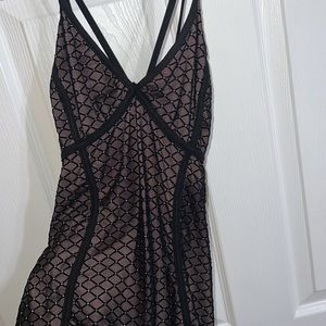 Black cute mini dress